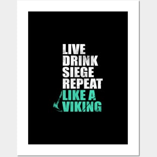 Viking life motto! Posters and Art